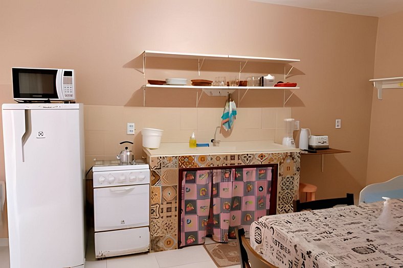 Apartamento9 | cozinha | garagem | ar | 200m mar